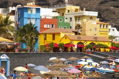 Strand von Puerto de Tazacorte, La Palma (Frerk Meyer)  [flickr.com]  CC BY-SA 
Infos zur Lizenz unter 'Bildquellennachweis'