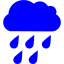 Regenwolke Symbol