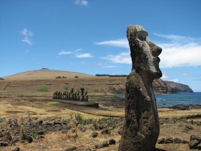 Ahu Tongariki (Jean Delard de Rigoulières)  [flickr.com]  CC BY-ND 
Infos zur Lizenz unter 'Bildquellennachweis'