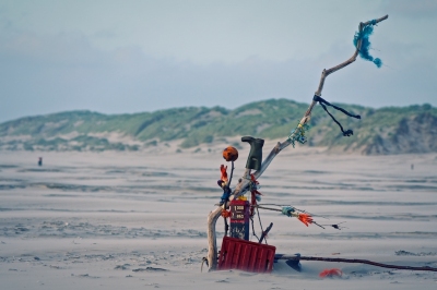 Art on the beach (Michiel Jelijs)  [flickr.com]  CC BY 
Infos zur Lizenz unter 'Bildquellennachweis'