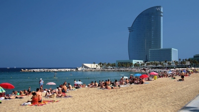 Barcelona: Platja de Sant Sebastià (Jorge Franganillo)  [flickr.com]  CC BY 
Infos zur Lizenz unter 'Bildquellennachweis'