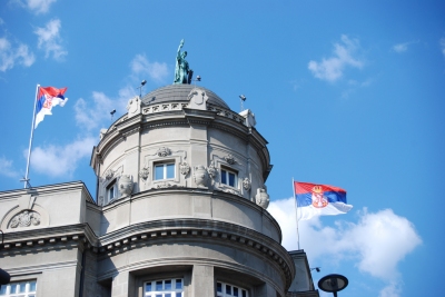 Beograd, zgrada Zeleznice (George M. Groutas)  [flickr.com]  CC BY 
Infos zur Lizenz unter 'Bildquellennachweis'