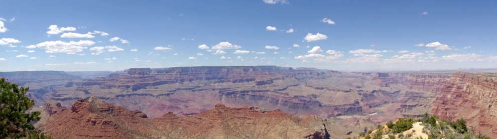 Grand Canyon Panorama (IvyMike)  [flickr.com]  CC BY 
Infos zur Lizenz unter 'Bildquellennachweis'