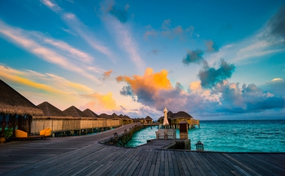 Maldives in the morning (Constance Halaveli Resort & Spa) (Mac Qin)  [flickr.com]  CC BY-ND 
Infos zur Lizenz unter 'Bildquellennachweis'