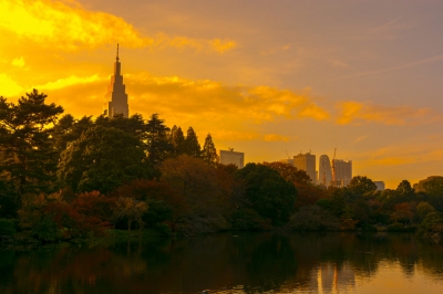 NTT Docomo Yoyogi Building and Shinjuku Skyscraper (Yoshikazu TAKADA)  [flickr.com]  CC BY 
Infos zur Lizenz unter 'Bildquellennachweis'