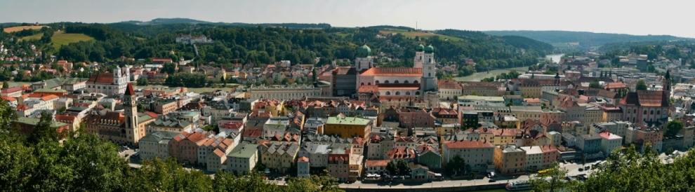 Passau Panorama from Ludwigsteig (François  Philipp)  [flickr.com]  CC BY 
Infos zur Lizenz unter 'Bildquellennachweis'