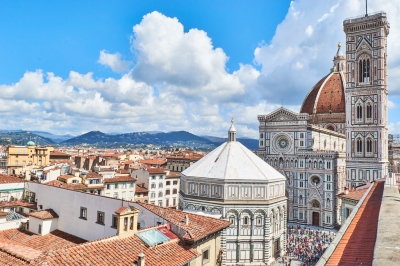 The beautiful Cattedrale di Santa Maria del Fiore (Naval S)  [flickr.com]  CC BY 
Infos zur Lizenz unter 'Bildquellennachweis'