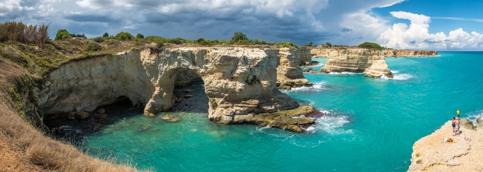 Torre Sant'Andrea - Puglia, Italy - Seascape photography (Giuseppe Milo)  [flickr.com]  CC BY 
Infos zur Lizenz unter 'Bildquellennachweis'