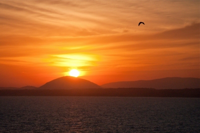 Uruguay, sunset from Casapueblo (M.Maselli)  [flickr.com]  CC BY-SA 
Infos zur Lizenz unter 'Bildquellennachweis'