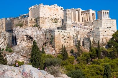 View of the Acropolis from Areopagus, Athens (Andy Hay)  [flickr.com]  CC BY 
Infos zur Lizenz unter 'Bildquellennachweis'