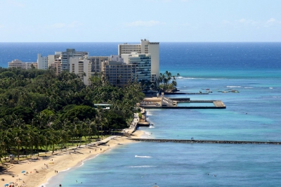 Waikiki Beach (Prayitno / Thank you for (12 millions +) view)  [flickr.com]  CC BY 
Infos zur Lizenz unter 'Bildquellennachweis'