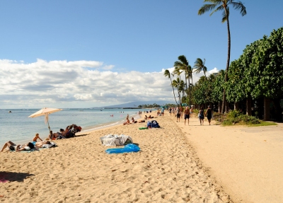 Walking on Waikiki Beach (Daniel Ramirez)  [flickr.com]  CC BY 
Infos zur Lizenz unter 'Bildquellennachweis'
