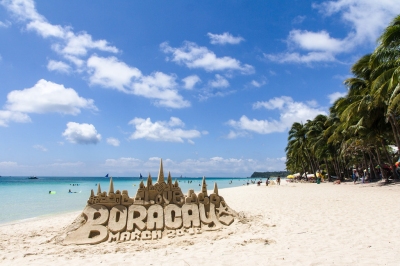 White sand beach, Boracay Island, Philippines (cat_collector)  [flickr.com]  CC BY 
Infos zur Lizenz unter 'Bildquellennachweis'